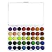 GooMart 40 Pack of Craft Finger Sponge Daubers with Storage Case for Card Making Painting Drawing Chalk
