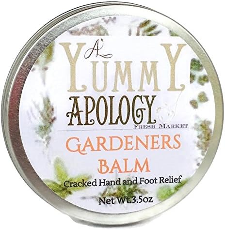 Gardeners Hand Therapy for Dry Cracked Hands and Feet - Best Natural Healing Balm for Instant Foot Relief and Skin Repair