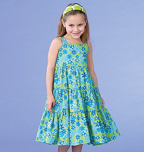 McCall's Patterns M7222 Children's/Girls' Dresses Sewing Template, CDD (2-3-4-5) - Thumbnail 2