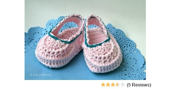 crochet slip on shoes