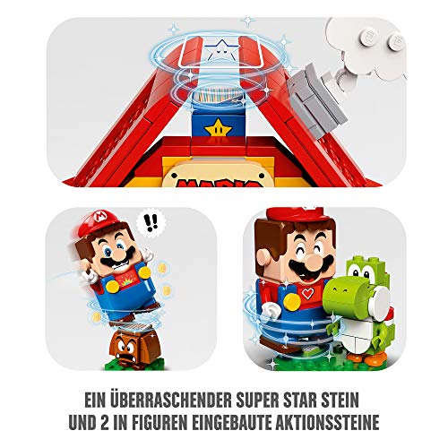 LEGO 71367 Super Mario Marios Haus und Yoshi – Erweiterungsset, Bauspiel – Bild 6