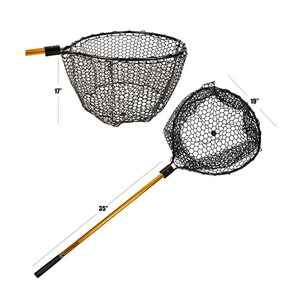 Wakeman-Fishing-Retractable-Rubber-Landing-Net-with-35-Handle