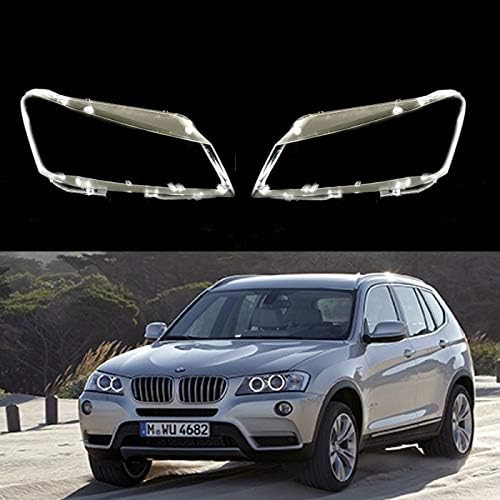Headlight lens covers OEM (EU Quality) for BMW X3 F25 (2009-2014) - (Pair)