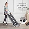 LONTEK-Treadmill-Electric-Walking-Machine-with-Speakers-Under-Desk-Treadmill-with-Remote-Control-Bluetooth-Body-Fat-Program-and-LED-Display-Jogging-Walking-Machine-for-Home-Office-Grey LONTEK Electric Walking Machine with Speakers, Under Desk Treadmill with Remote Control