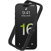 RhinoShield Mod NX Bumper Phone Case for iPhone 16 Pro Max Black | Bumper Case without Backplate, Ultra-Slim Design, Minimalist Style, Military Grade Drop Protection