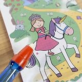 Galt Water Magic Unicorns Reusable Colouring Book with Pen Ages 3+ view 5