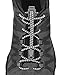Nathan NS1171 Run Laces Reflective Steel Grey, Steel Grey, One Size