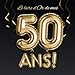 Le livre d'Or de mes 50 ans: Décoration pour le 50ème anniversaire - 50 ans - Déco & Cadeau pour by BetterNotes Anniversaire