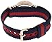 Daniel Wellington Women's 0905DW Oxford Stainless Steel Watch With Striped Nylon Band