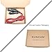 KUNCAN 4FT 12-24V Double Male to Male Cigarette Lighter Plug Extension Cable, with LED Lights, 16 AWG Heavy Duty Cable, Power Charger Cord, Fuse 10A