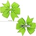 Set of 40 Colors Baby Girl Hair Bows For Toddlers Teens Kids Babies Children Boutique Grosgrain Hair Bow Clips