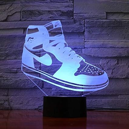 Air Force 1 Kinder Nachtlichter Blei Basketball Schlafzimmer Dekoration