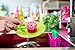 Vigar Flower Power 3-in-1 Kitchen Sink Caddy Set, Flower-Shaped Dish Brush, Sponge, Fence-shaped Holder and Suction Cup, Ideal Sink Organizer, Pink