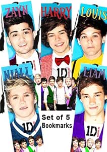 amazoncom one direction bookmarks set of 5 office products