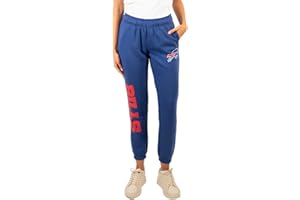 Ultra Game Women's NFL Official Super Soft Sweatpants Joggers Lounge Pants Pajamas