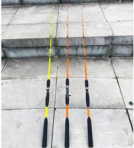 QXDXAH Spinning Telescopic Fishing Rod Bass Squid Carp Bait Casting Rod Travel Rod Ultralight Protable 2 Segments 1.6M Rod