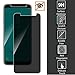 Zeking [2-Pack]Samsung Galaxy J6 (2018) Privacy Anti-Spy Glass Screen Protector, 2.5D Edge 9H Hardness [Anti Scratch][Anti-Fingerprint] Bubble Free