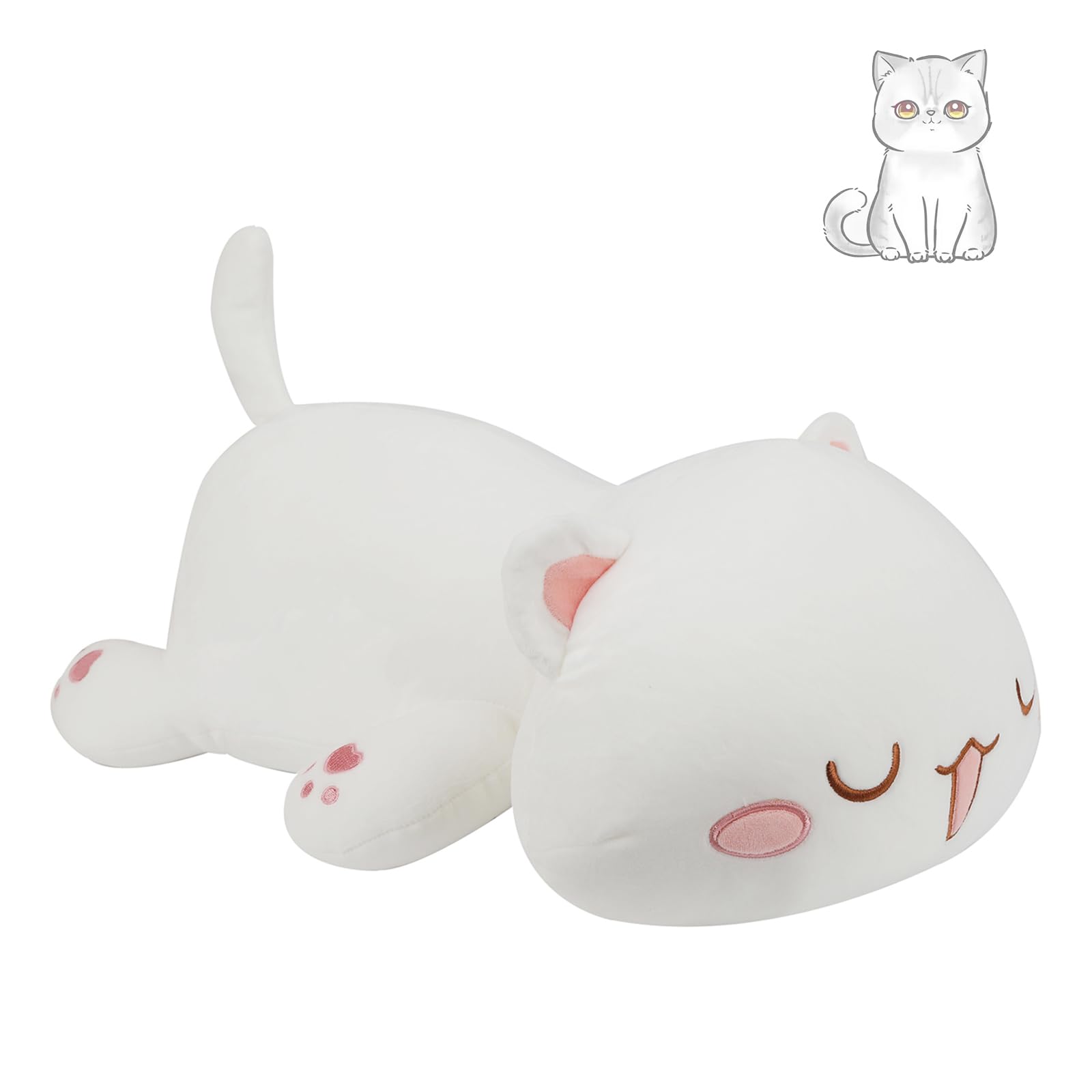 AFAN Cat Stuffed Animals Plush Cute Soft Cat Plush