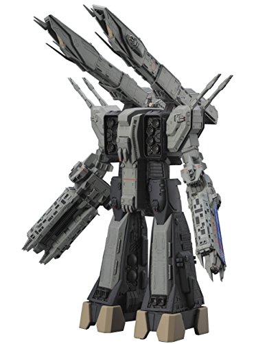 1/4000 SDF-1 Macross ship The forced attack type Theater edition Plastic model.