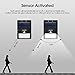 SUAOKI Solar Lights Outdoor Super Bright 28 LED Waterproof Motion Sensor Security Light Detachable Design Wall Light for Deck Patio Yard Backyard Pathway Driveway Garden, Pack of 4