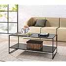 Zinus Modern Studio Collection Deluxe Rectangular Coffee Table, Espresso