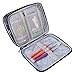 Teamoy Organizer Case for Interchangeable Circular Knitting Needles, Crochet Hooks and Knitting Accessories, Keep All in One Place and Easy to Carry, Owls (No Accessories Included)