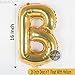 PINK and GOLD BIRTHDAY DECORATIONS - Elegant Design Happy Birthday Balloons Letter, Gold Pink and White Ballons, 2 Gold Star and 1 Pink Heart Balloon, Cute Birthday Party Supplies | Free Party Planner