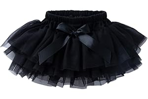 Anbaby Baby Girls Soft Tutu Skirt Toddler Ruffled Pants Diaper Cover