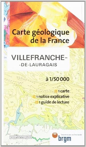 Amazon Fr Carte Geologique Villefranche De Lauragais Cartes Brgm Livres