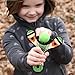Mighty Fun! - Mischief Maker® Wooden Slingshot - Classic Series - Real Wood Slingshot for Kids, 4 Soft Foam Balls and Storage Bag - Ages 4+ (Green)