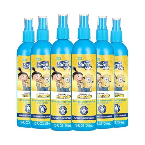 Suave Kids Detangler Spray Minions, Hair Detangling, Removing Knots and Making…