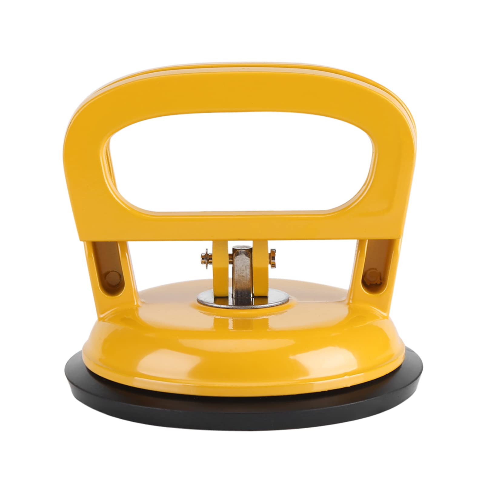 Heavy Duty Single Suction Cup Dent Puller Yellow Aluminium Alloy Professional Glass Lifter Gripper Mover Sucker