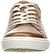 ECCO Women's Women's Soft Fashion Sneaker, Mahogany, 39 EU/8-8.5 M US