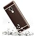 Huawei Mate 9 Case Remex Ultra Thin Luxury TPU Shell and Anti-Scratch and Non-Slip Design Cover for Huawei Mate 9 (Coffee Brown)