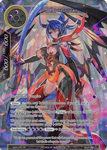 Force of Will - Oborozuki - NDR-096 - SR - Full Art - New Dawn Rises