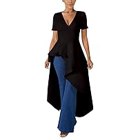 strapless open back dress Peplum Style With Skirt – AGASHE main image 0