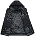 wantdo Men's Mountain Skiing Jacket Snowboarding Jackets Waterproof Winter Snow Coat Windproof Raincoat