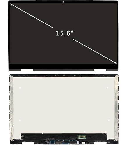 WARWOLFTEAM Screen Replacement For HP 24-CB 24-CB1035NH 24-CB1035NK All In One M84860-001 23.8inch 1920 X 1080 60Hz 30Pins LCD LED Touch Screen Display Panel(Only For Touch Version