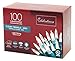 Celebrations Lighting V8224112 Twinkle Lights 100 Clear Bulbs length 20.5'