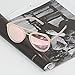 Fashion Aviator Metal and PC Frame Sunglasses pink sunglasses WELMADE CHEX (PINK, PINK)