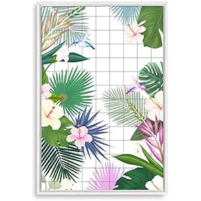 Framed Canvas Home Artwork Decoration Nordic Style Plant Canvas Wall Art for Living Room, Bedroom - 16x24 inches