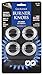 Stanco 4 Pack Universal Gas Range Stove Knobs, Black