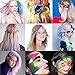 Hair Chalk, Temporary Hair Chalk, Hair Chalk Pens, Washable Hair Color, Fun DIY Gifts on Birthday, Holiday, Costume Cosplay Party, Safe for Kids ＆ Adults, 12Colors