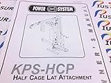 Keys Fitness Power System KPS-HCP Half Cage Lat Attachment Fits the KPS-HCL For the KPS-HC