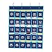 Numbered Classroom Pocket Chart Cell Phones and Calculators Holder Wall Door Hanging Organizer (30 Pockets)