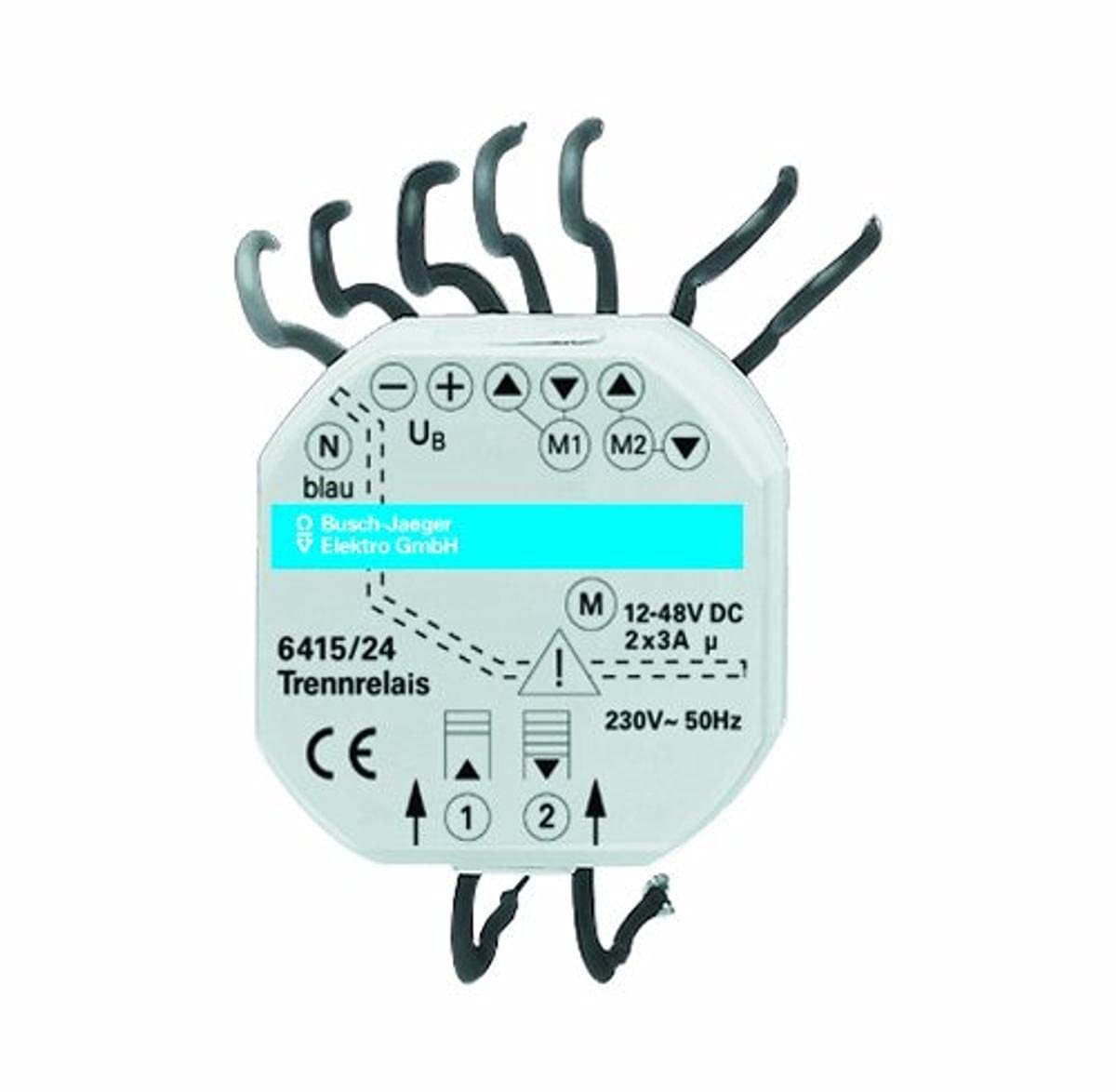 Busch-Jaeger 6415/24 Busch-Blind control cut-off relay, 2gang Electronics | Busch-Blind control II