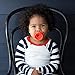 Doddle & Co – The Pop – The Cleaner Pacifier - Twin Packs (Teal/Coral Twin Pack)