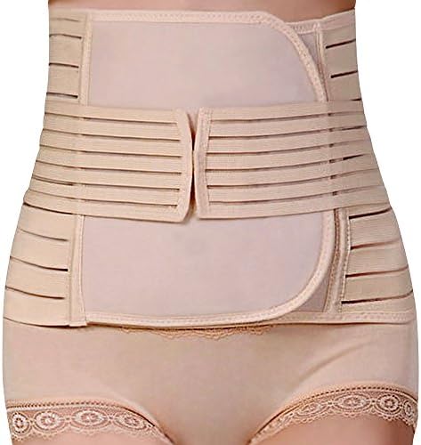 MLIIZYKKI Women Postpartum Girdle Corset Recovery Belly Band Wrap Belt