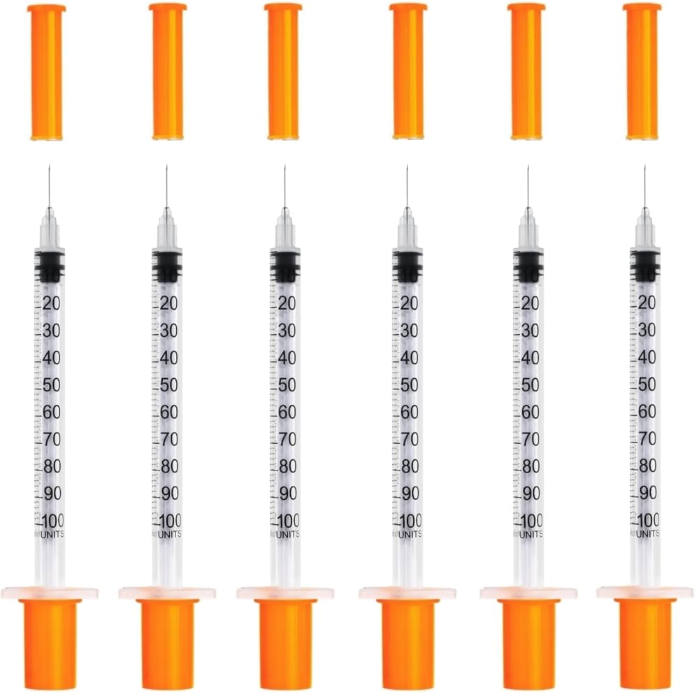 Photo 1 of 1ML 31Gauge 5/16inch(8mm) Disposable Dispensing Lab Supplies Individually Sealed Packaging, 50 Pack