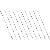 Amazon.com: Double Eyed Transfer Needle, 20 Pcs Double Eye